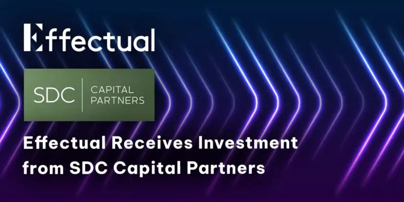 Effectual Receives Investment from SDC Capital Partners announcement graphic