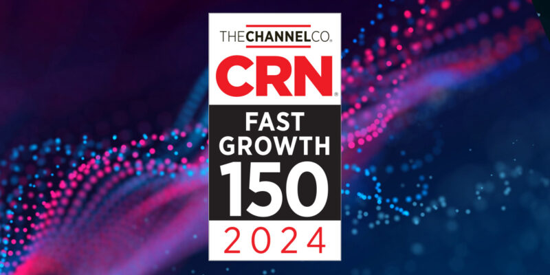 CRN Fast Growth 150 2024 award badge