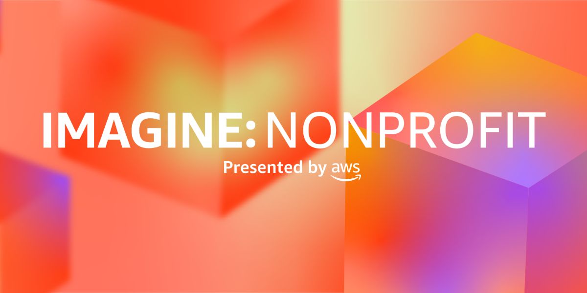 AWS Imagine Nonprofit conference banner