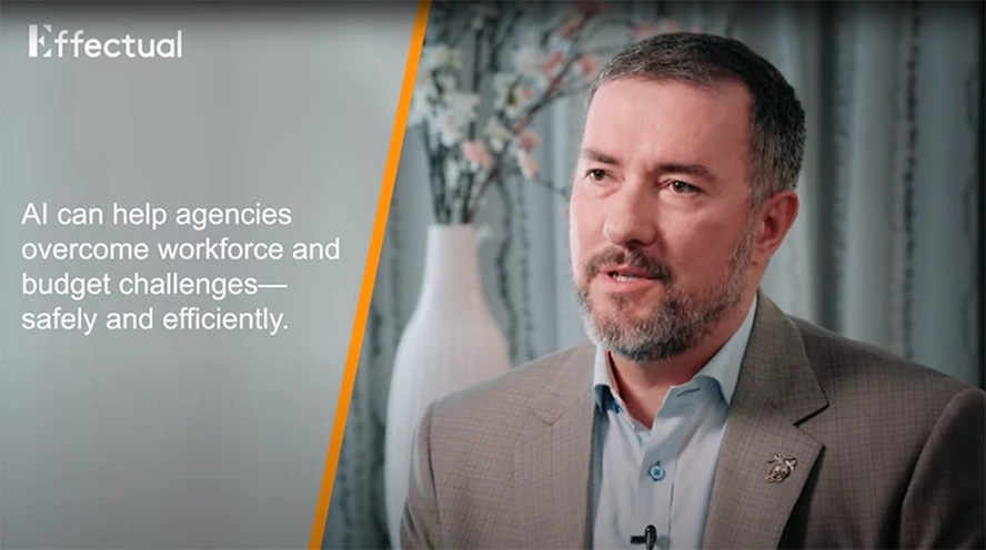 Josh Dirsmith, VP of Public Sector, and Mike Morris, Chief Technology & AI Officer