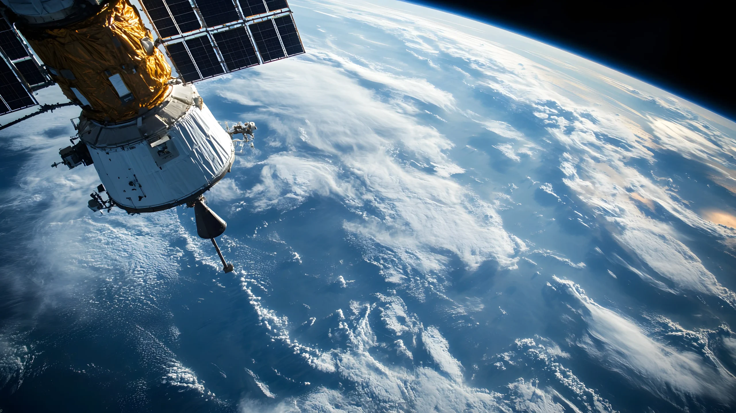 Satellite Orbiting Earth
